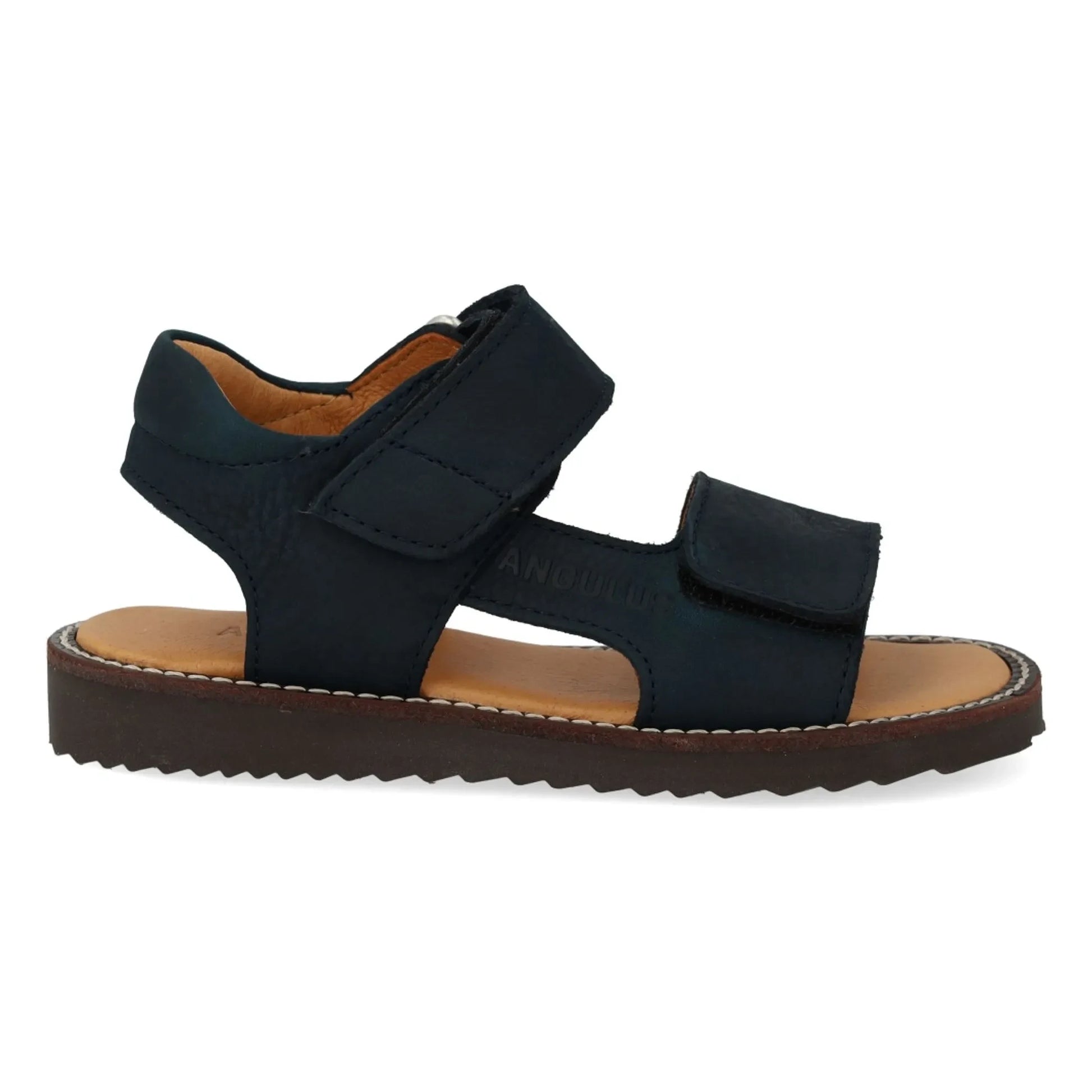 Angulus - Double Scratch Nubuck Sandals | Navy blue