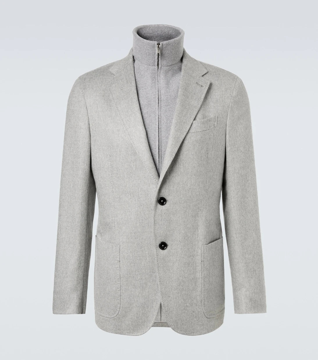 Zegna - سترة كشمير متعددة الطبقات