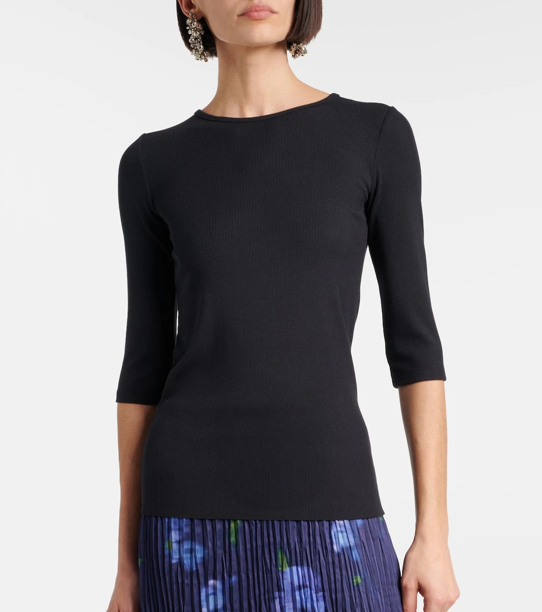 Vince - Ribbed-knit top