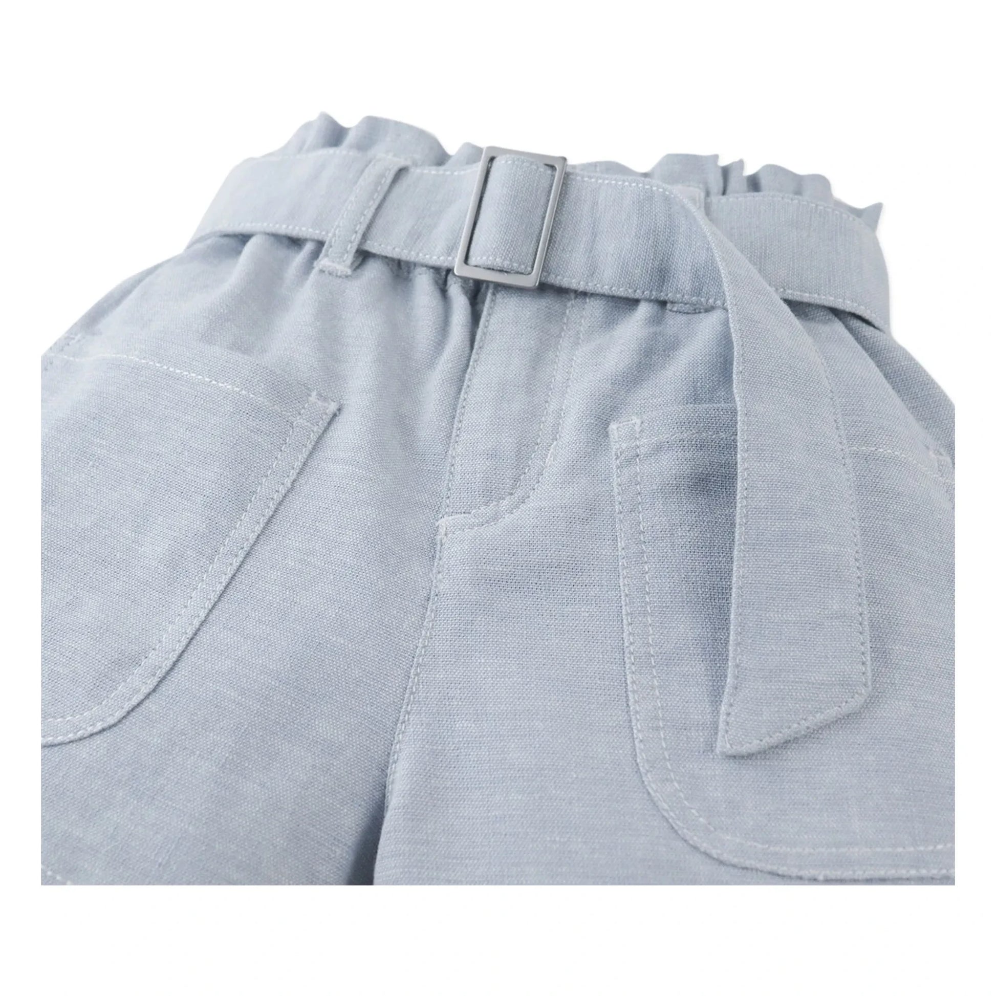 Gingersnaps - Amara Belt Short | Light Blue