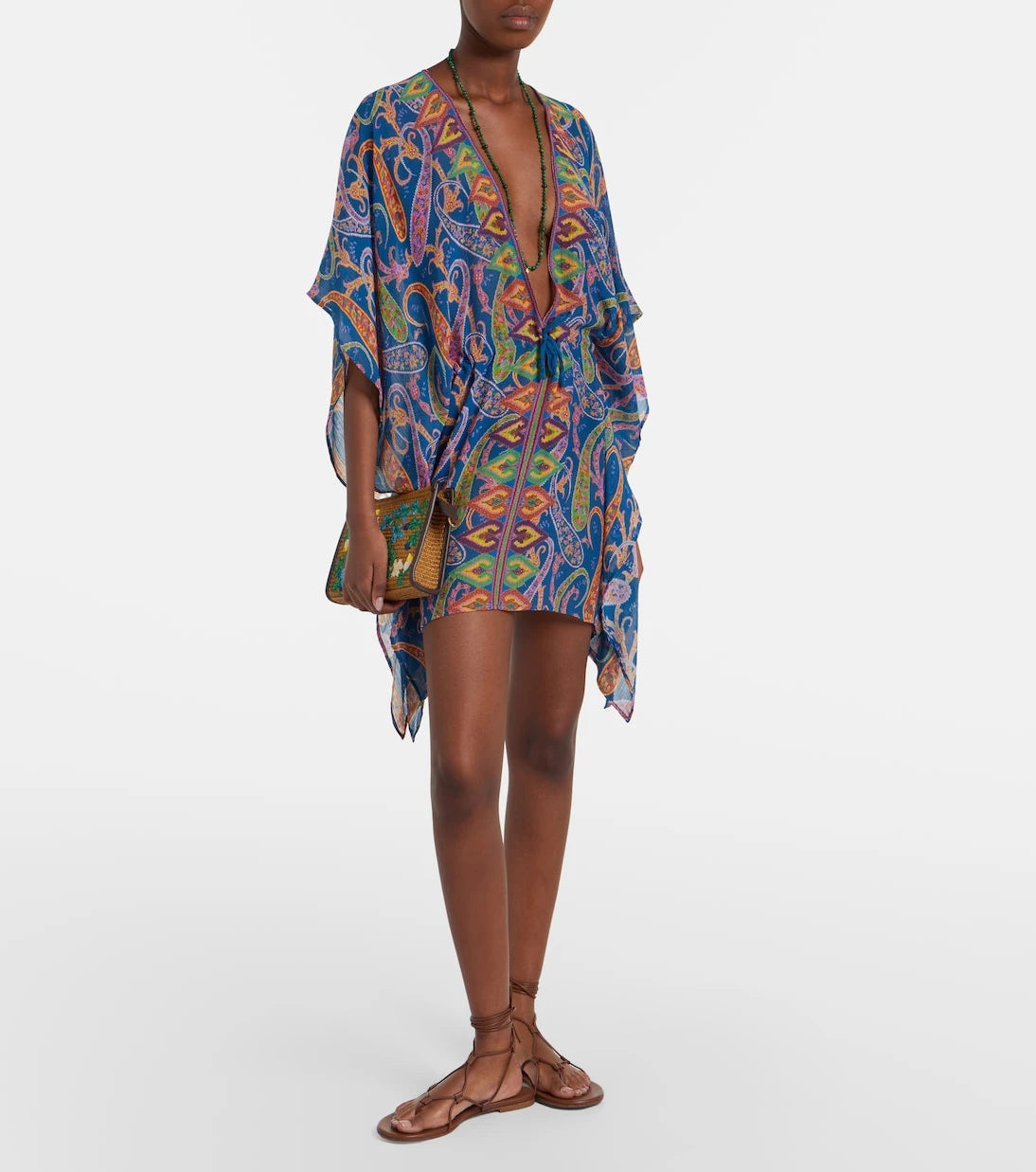 Etro - Paisley beach cover-up