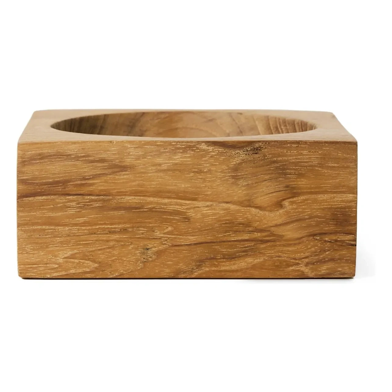 HKliving - Pop cube pocket tray in teak