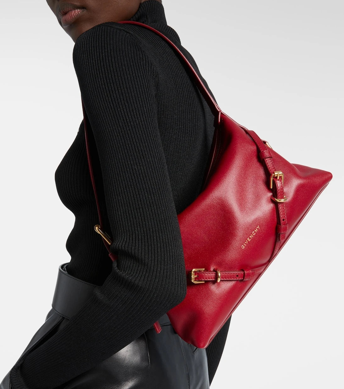 Givenchy - Voyou Mini leather shoulder bag