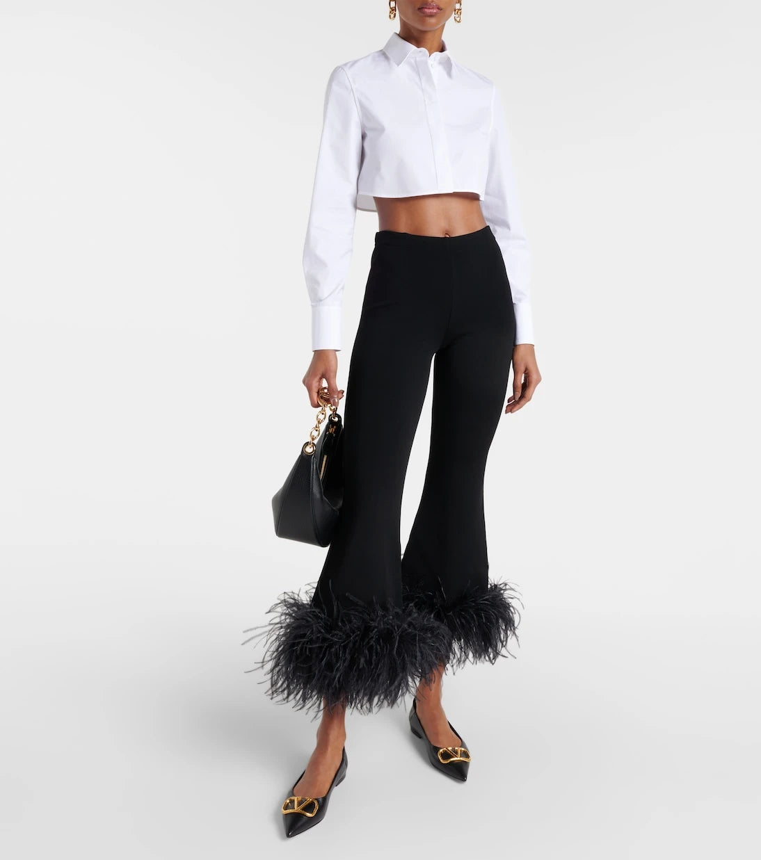 Valentino Garavani - VLogo leather ballet flats