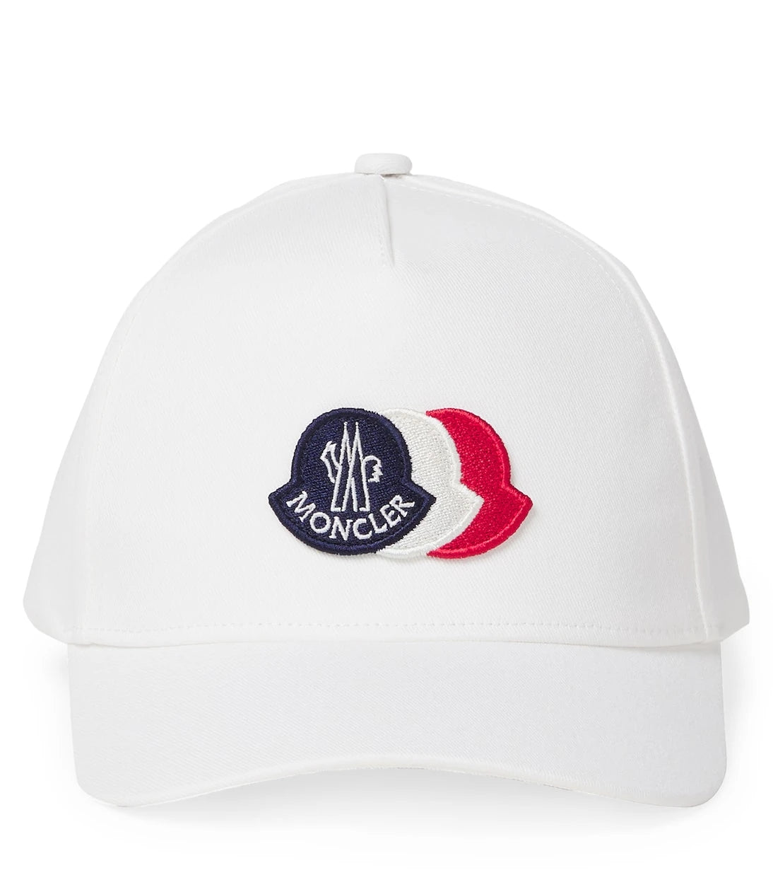 Moncler Enfant - قبعة بيسبول قطنية بشعار مطرّز
