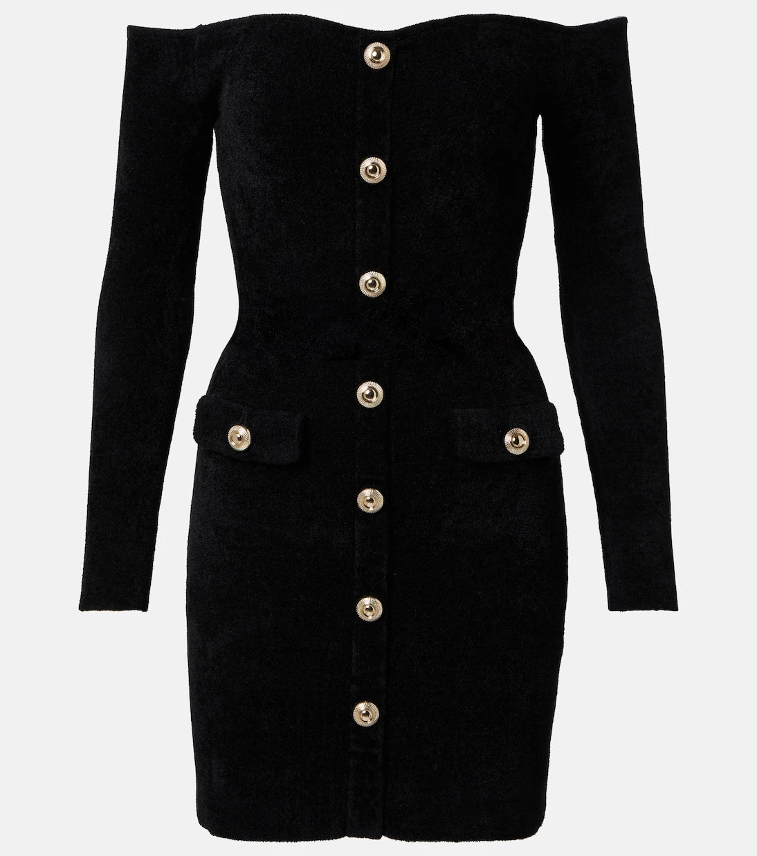 Self-Portrait - Chenille minidress