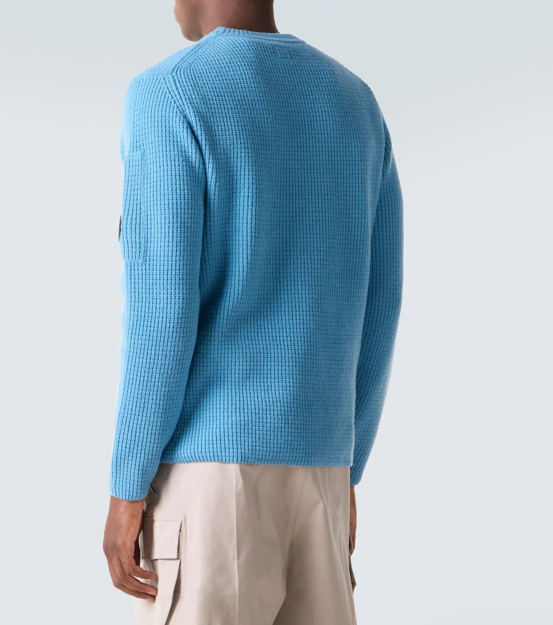 C.P. Company - Ribbed-knit wool-blend sweater