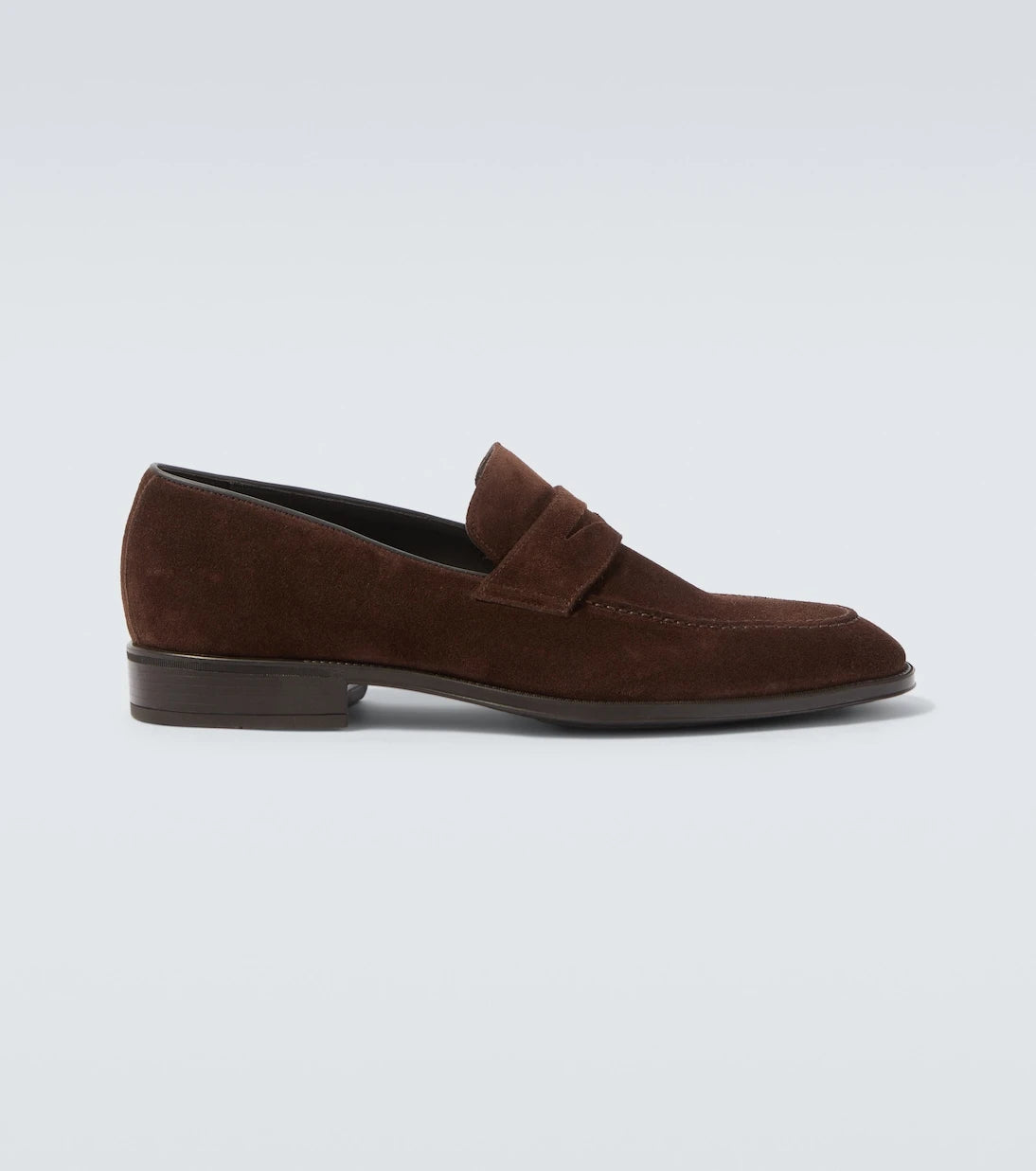 Canali - Suede penny loafers