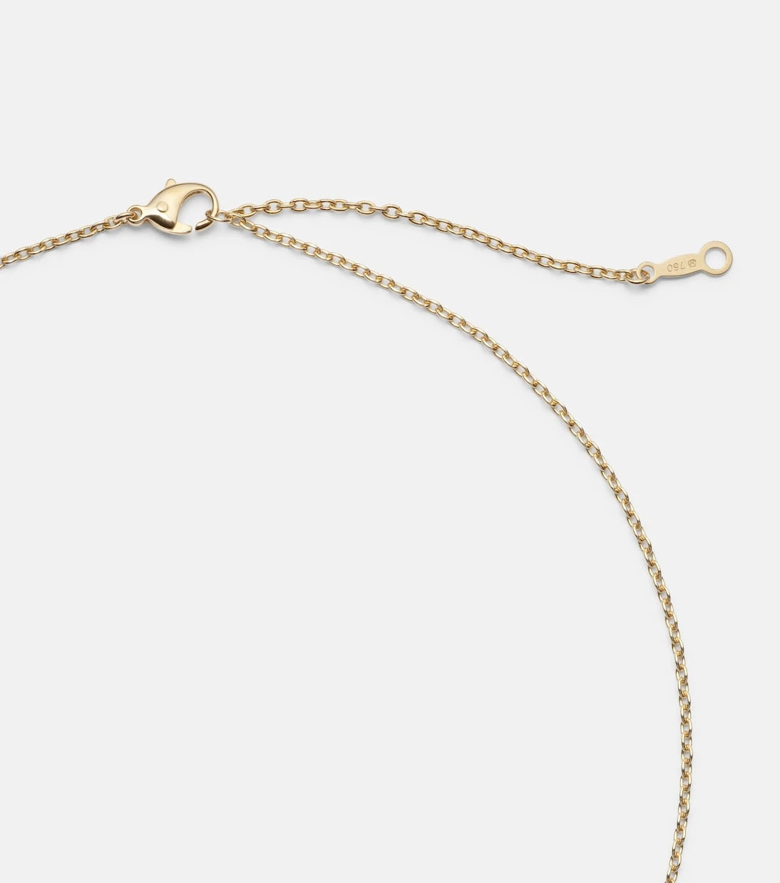 Mikimoto - 18kt gold necklace with pearl and diamond