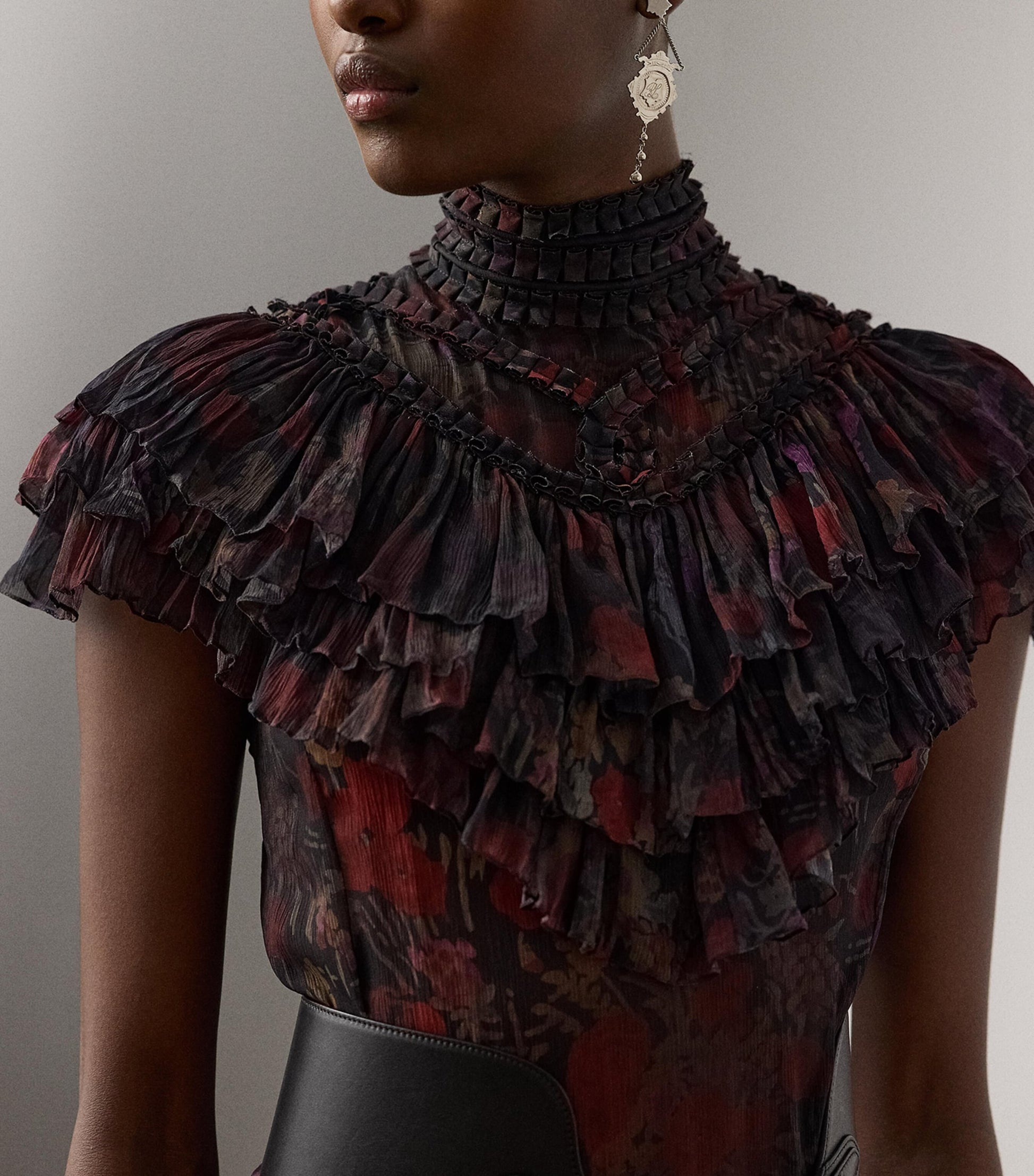 Silk Chiffon Cressida Gown