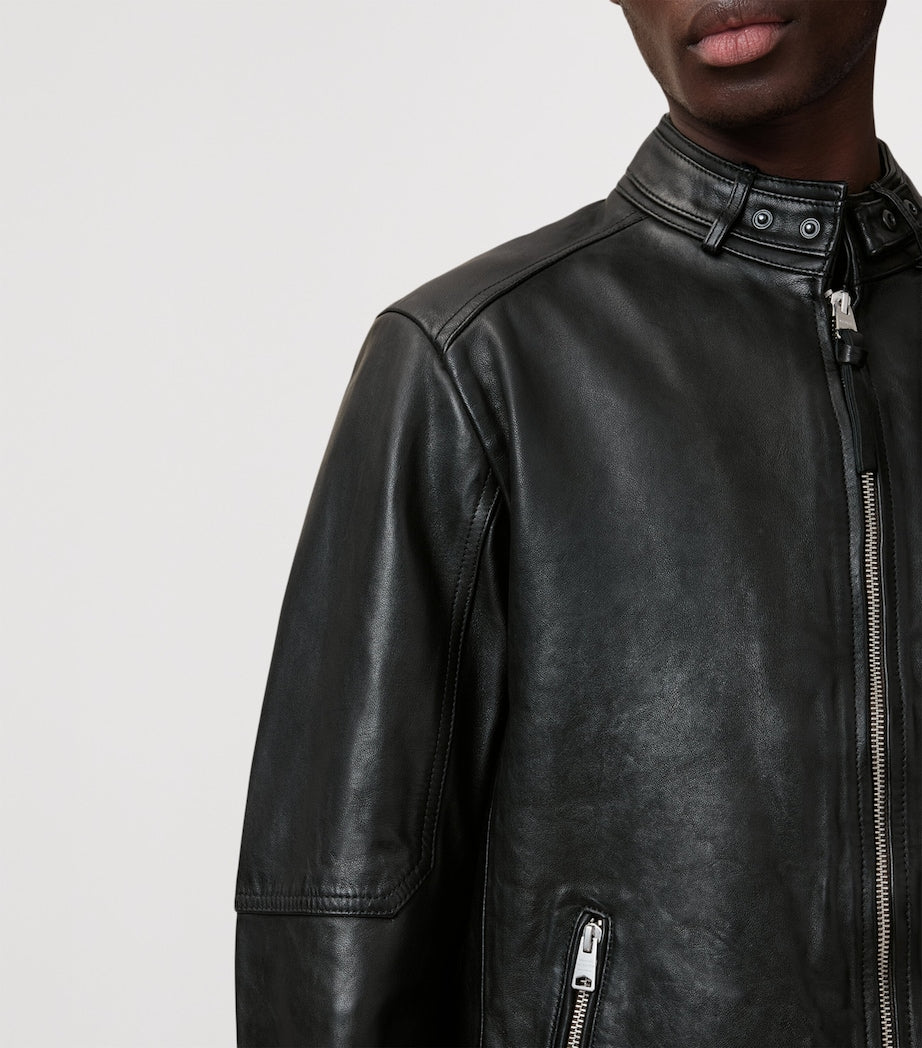 Black Cora Leather Jacket