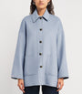 MAX&Co. Blue Wool Coat