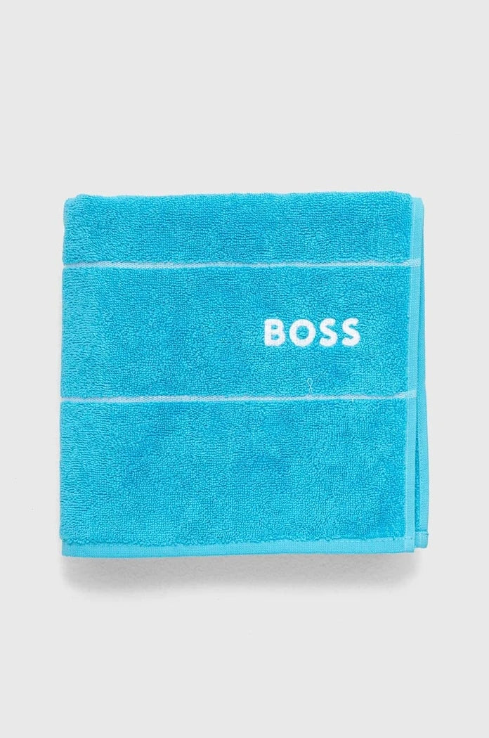 BOSS Plain River Blue 50 x 100 cm Küçük Pamuklu Havlu