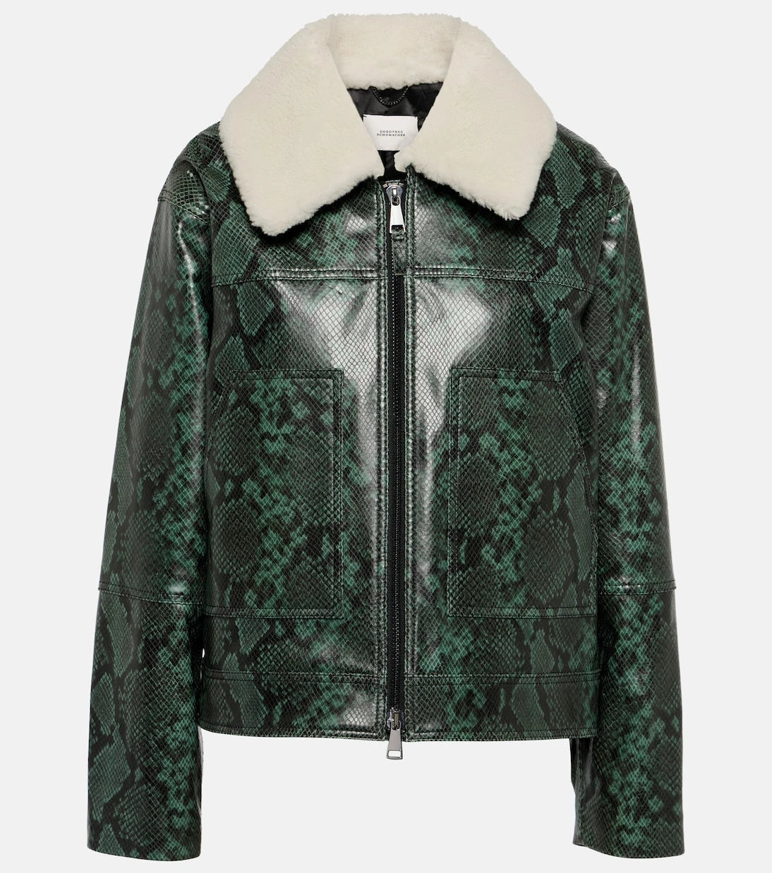 Dorothee Schumacher - Urban Jungle snake-print leather jacket