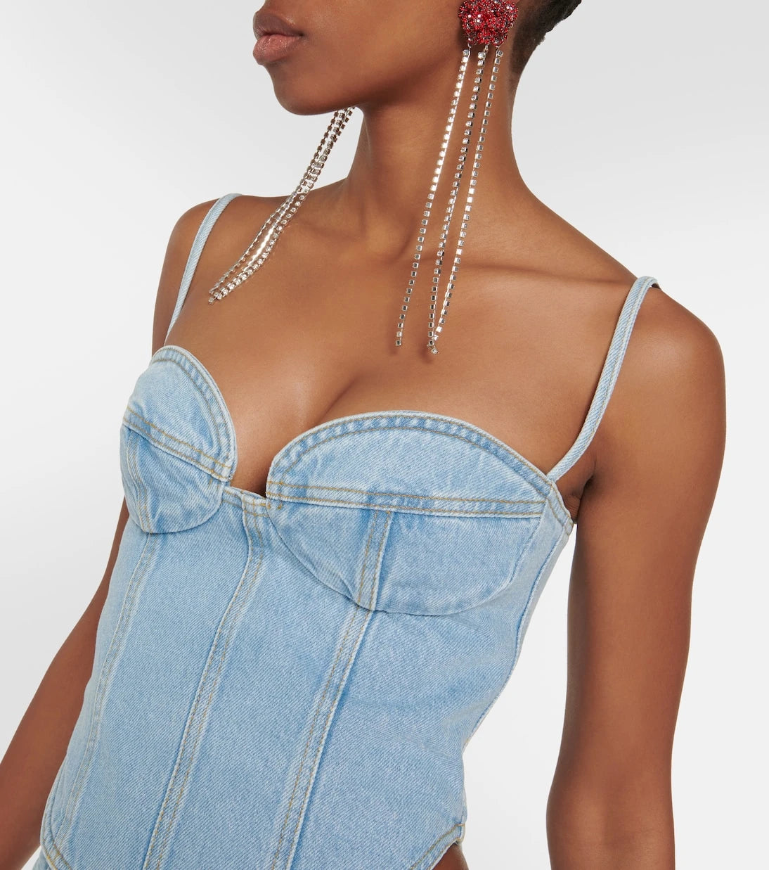 Magda Butrym - Denim bustier