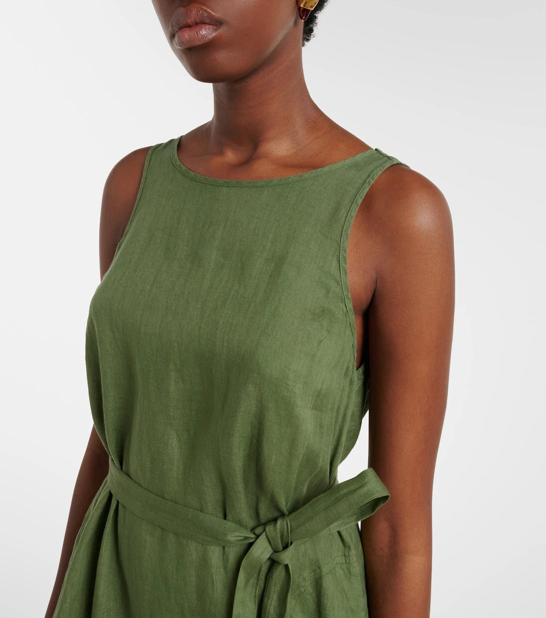 Velvet - Reta linen midi dress