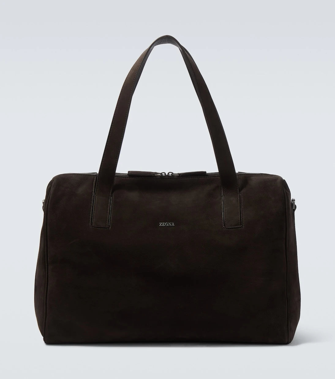 Zegna - Leather duffel bag