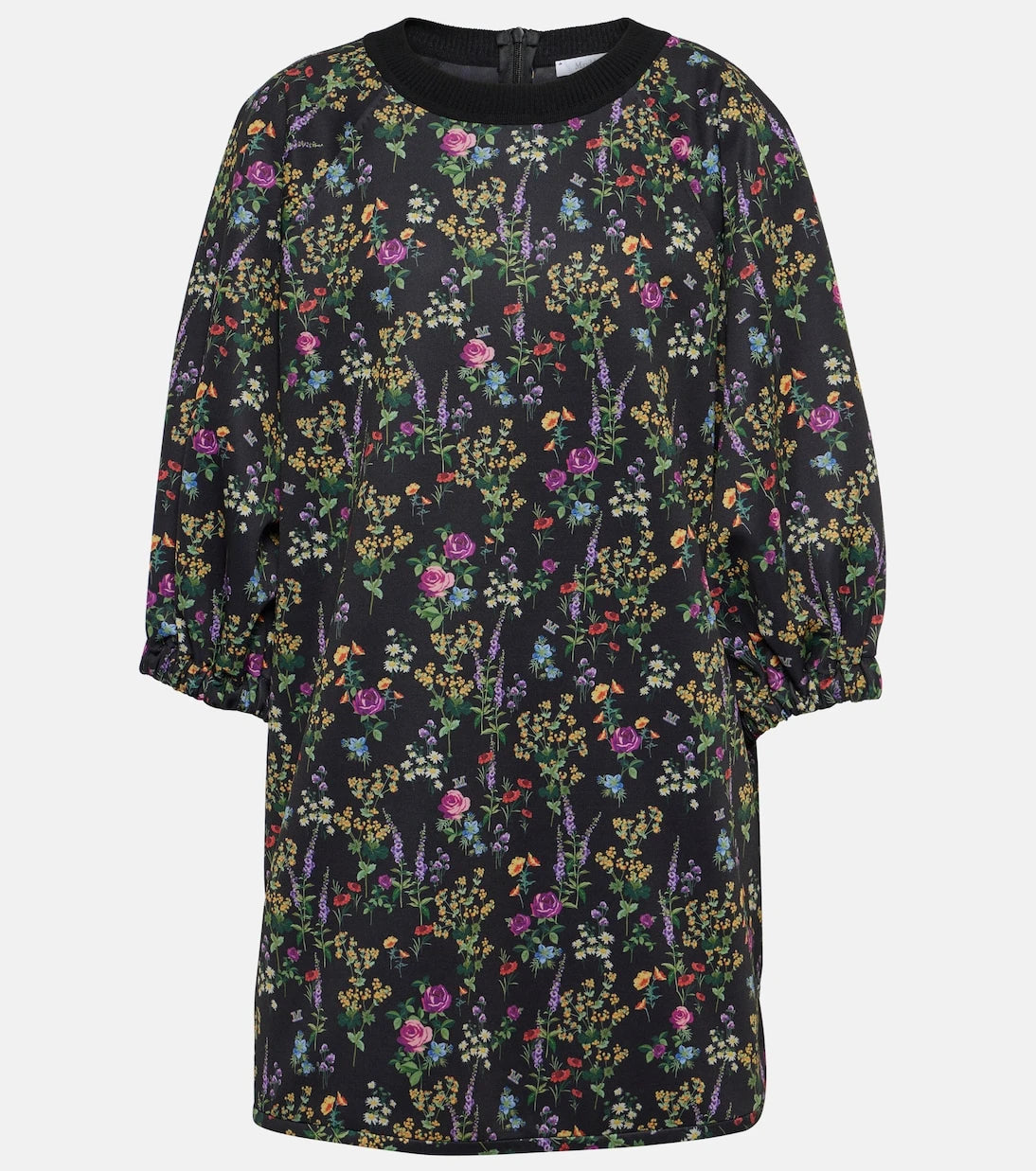 Max Mara - Billy floral jersey minidress