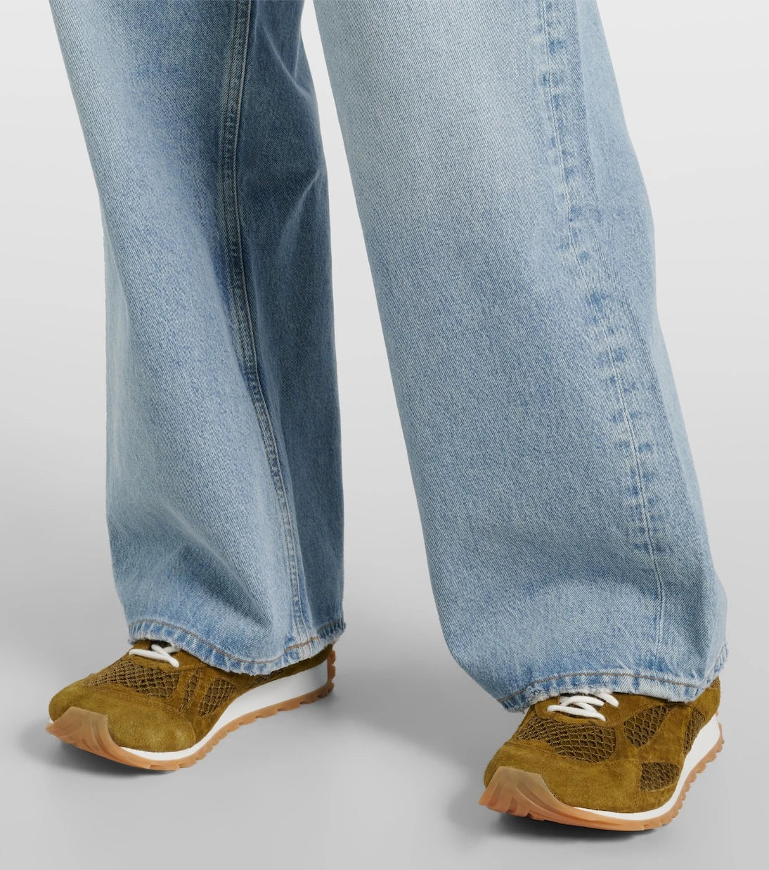 Agolde - جينز Low Slung Baggy بقصة خصر متوسطة الارتفاع