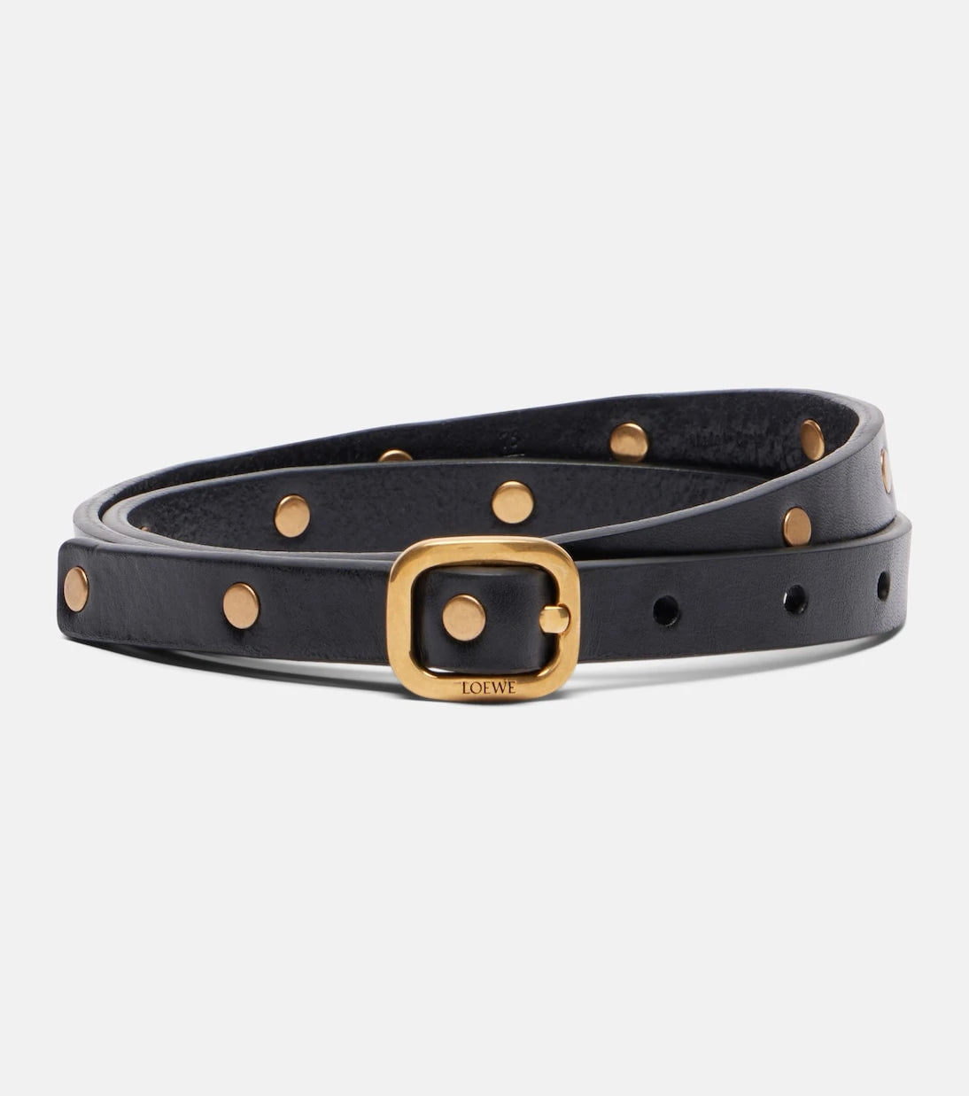 Loewe - Studded leather belt