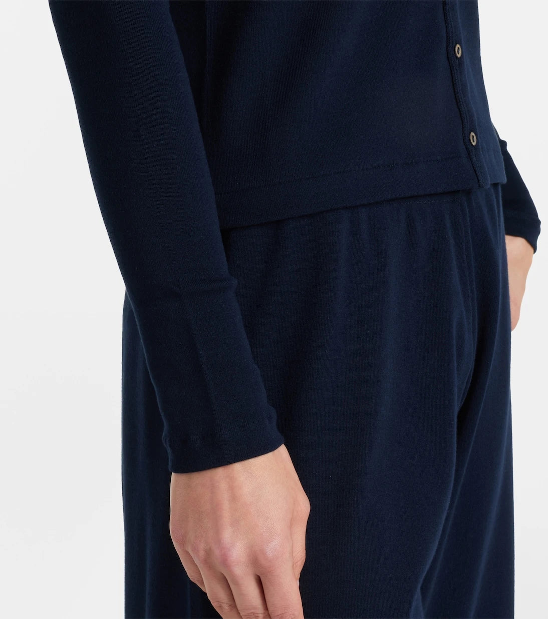 The Row - Cresp ribbed-knit cotton jersey cardigan