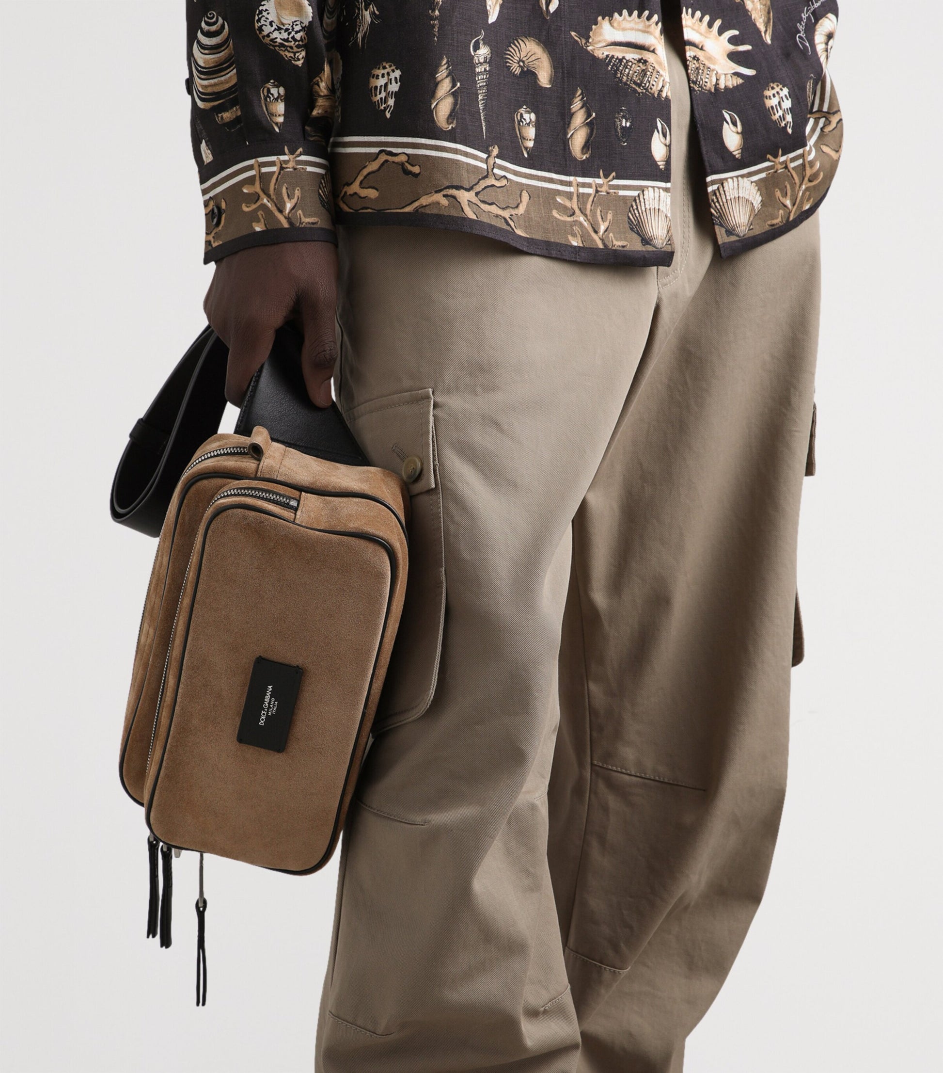 Dolce & Gabbana Suede Belt Bag