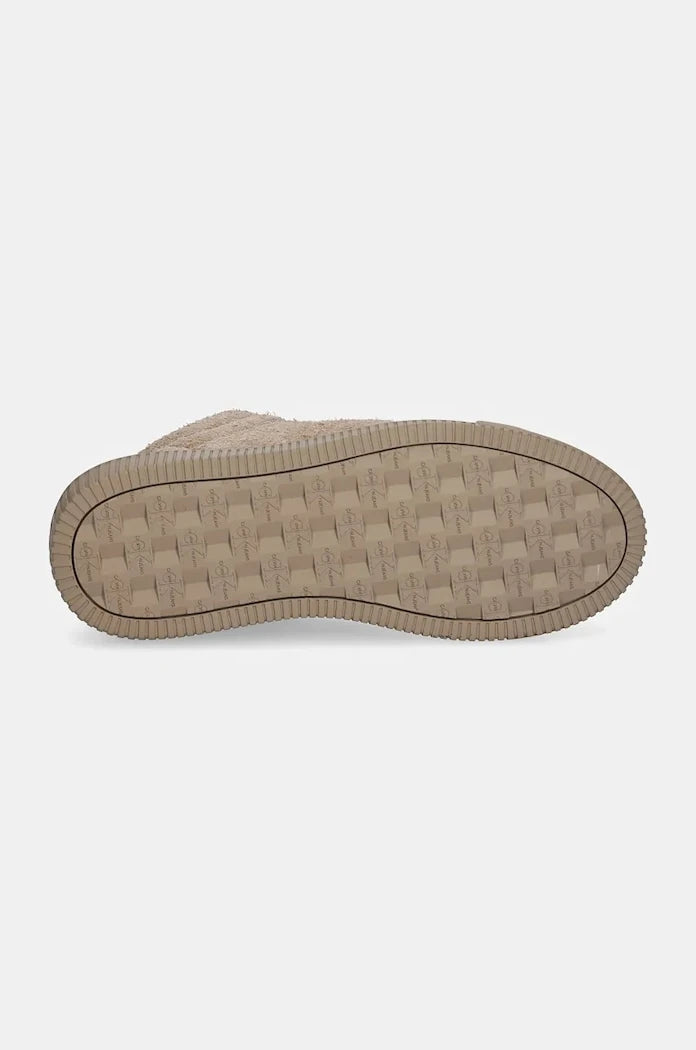 Велурени маратонки Calvin Klein Jeans CHUNKY CUPSOLE HIGH SUEDE