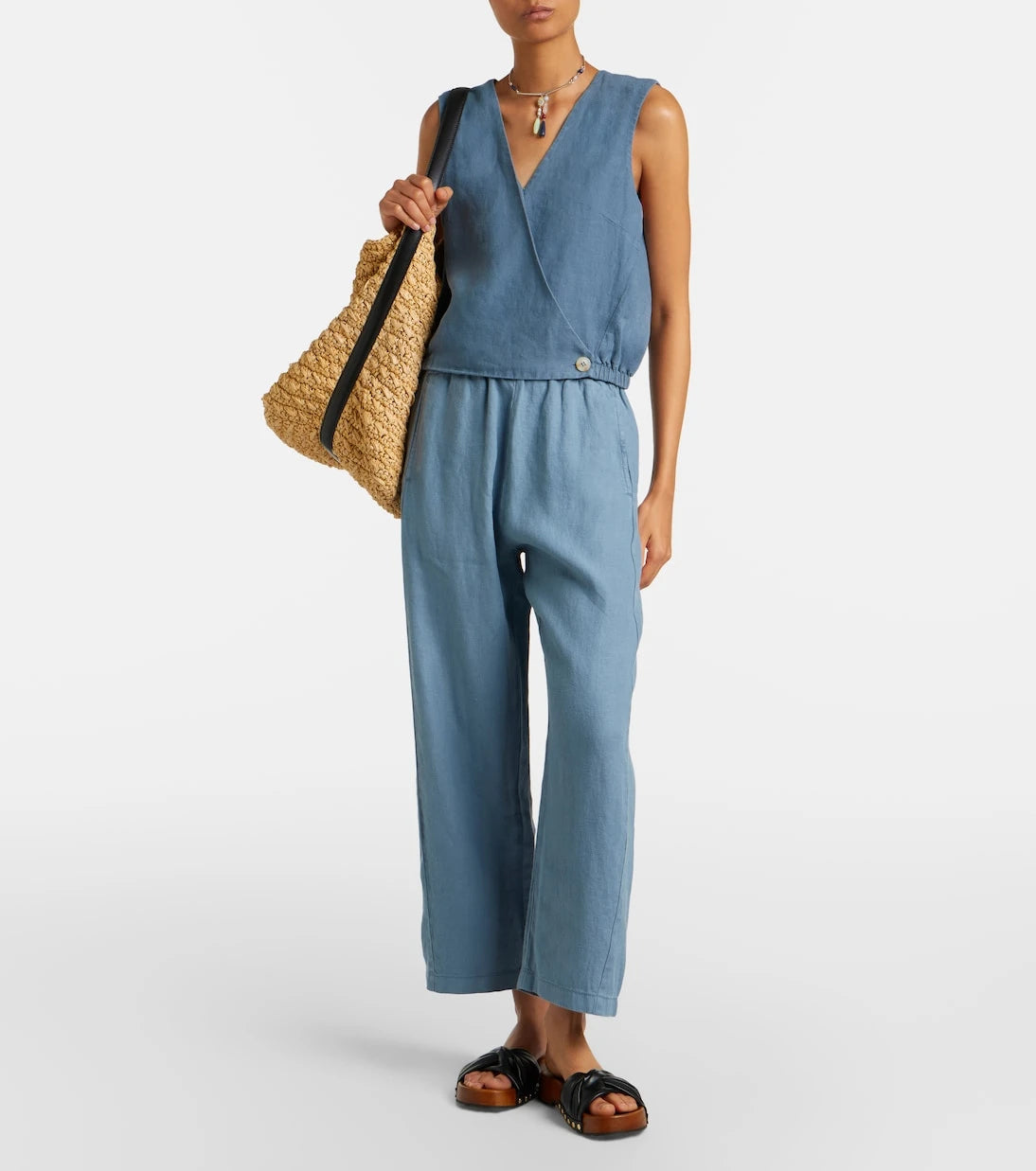 Velvet - Ollie linen top