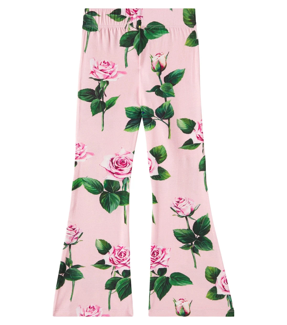 Dolce&Gabbana Kids - Floral flared sweatpants