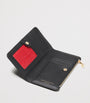 Black Large Grained Leather Mayfair Purse