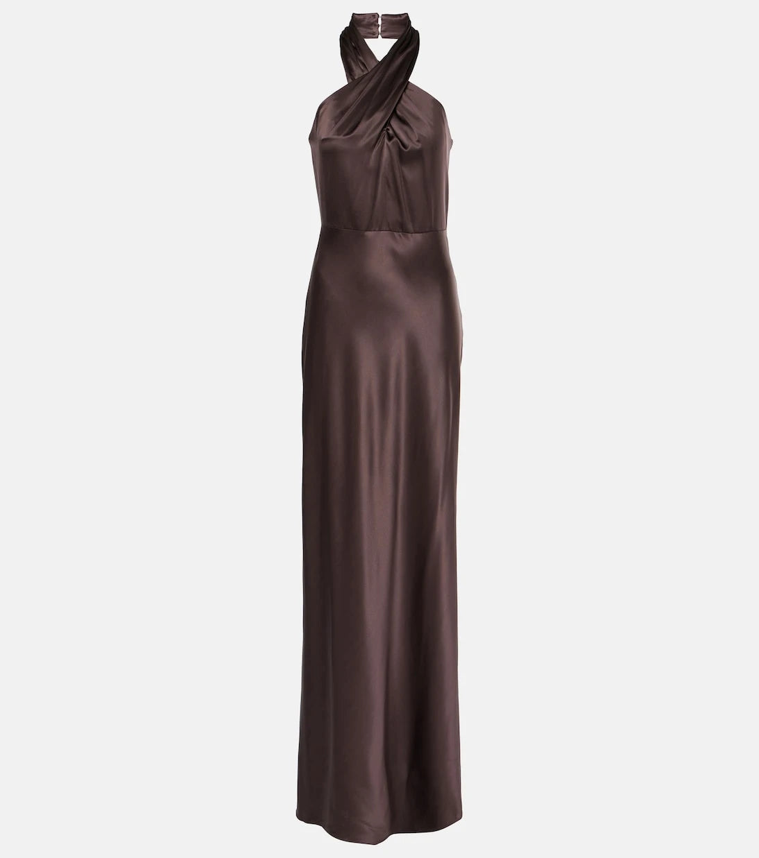 Veronica Beard - Alberta silk-blend satin maxi dress