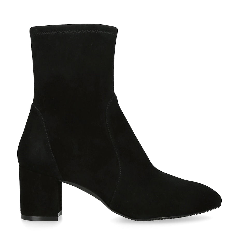 Stuart Weitzman Black Suede Yuliana Ankle Boots 60