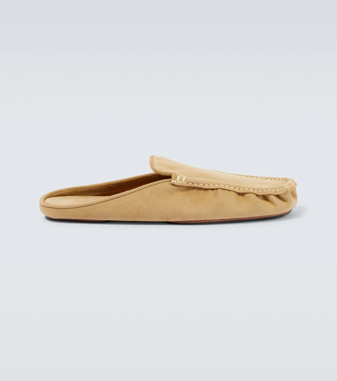 Auralee - Suede moccasin slippers