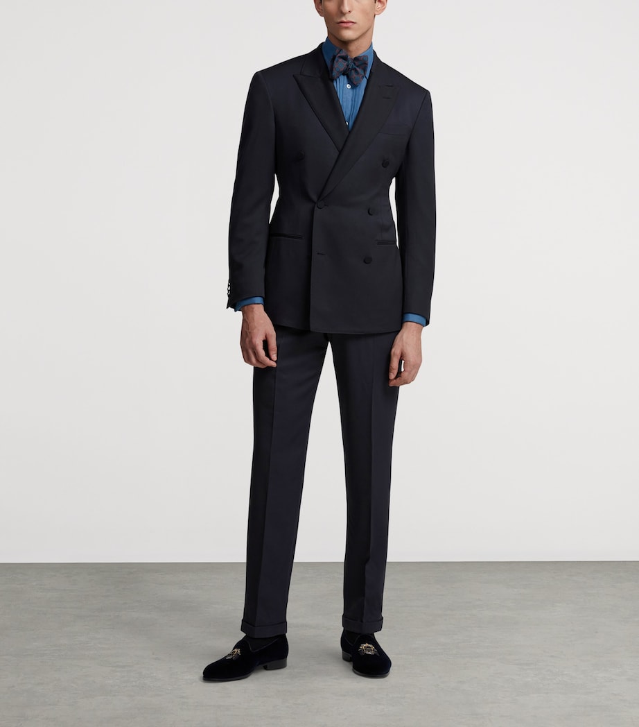 Wool-Cashmere Evening Suit Jacket