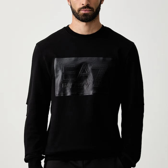 EA7 Emporio Armani erkek pamuklu sweatshirt