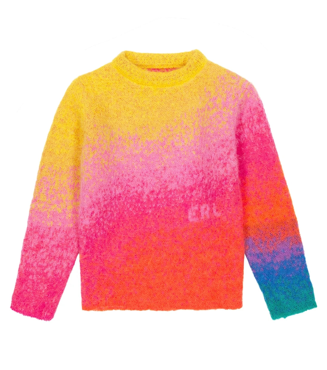 ERL Kids - Logo rainbow knit sweater