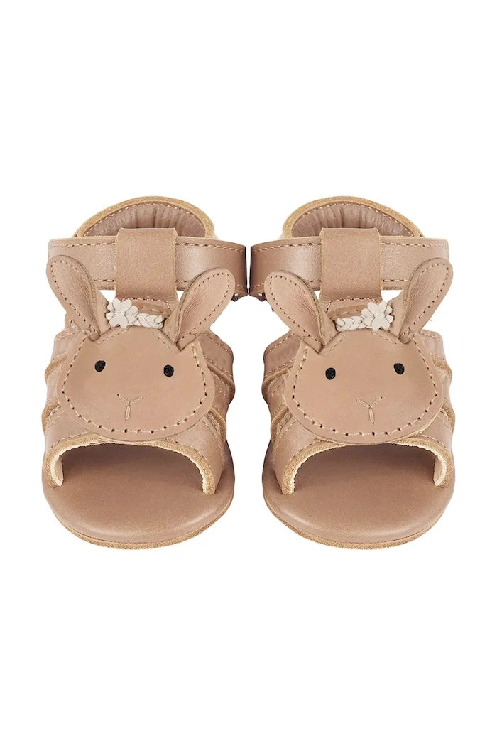 Детски сандали от кожа Donsje Stelloux Sandals Bride