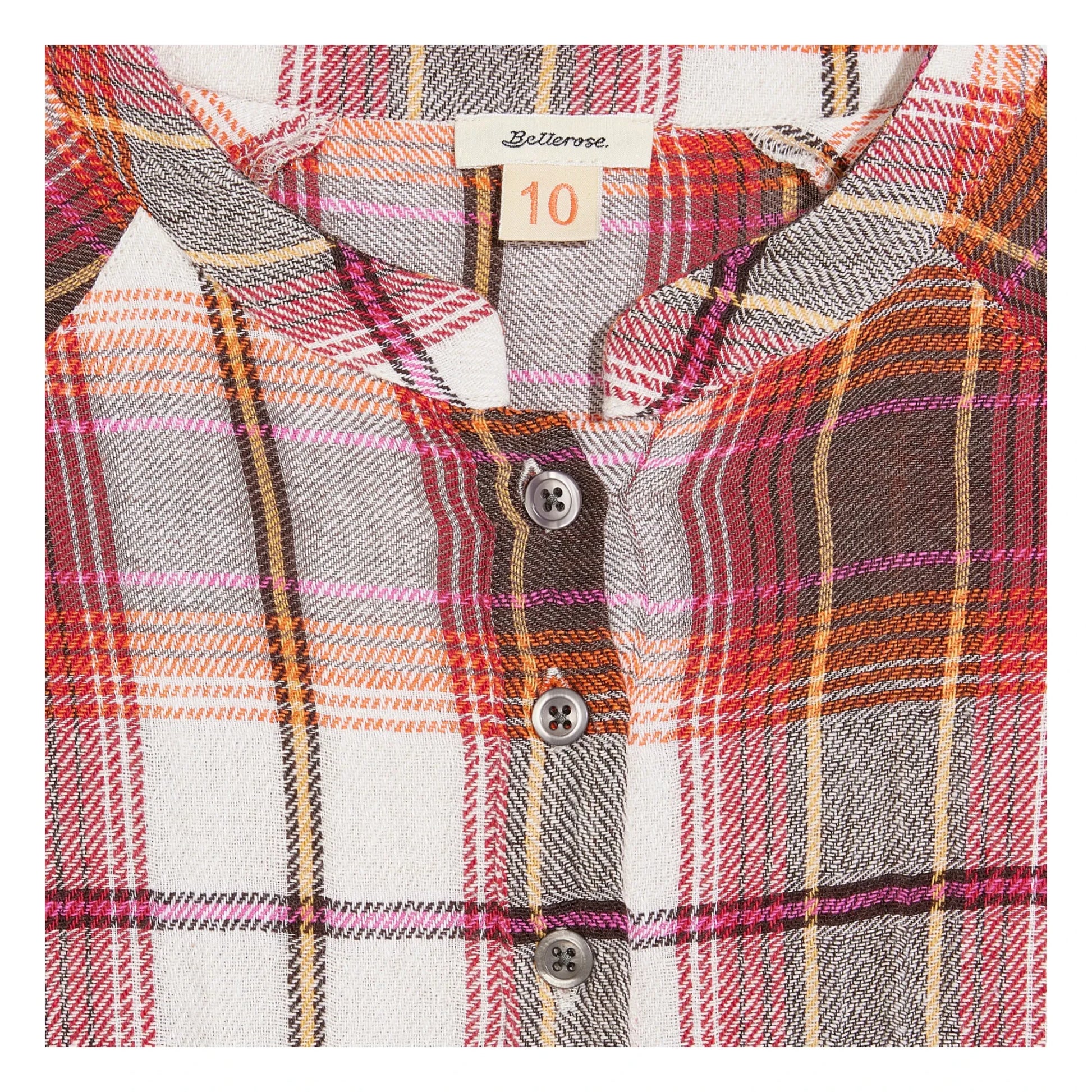 Bellerose - Dress Peru Carreaux | Ecru