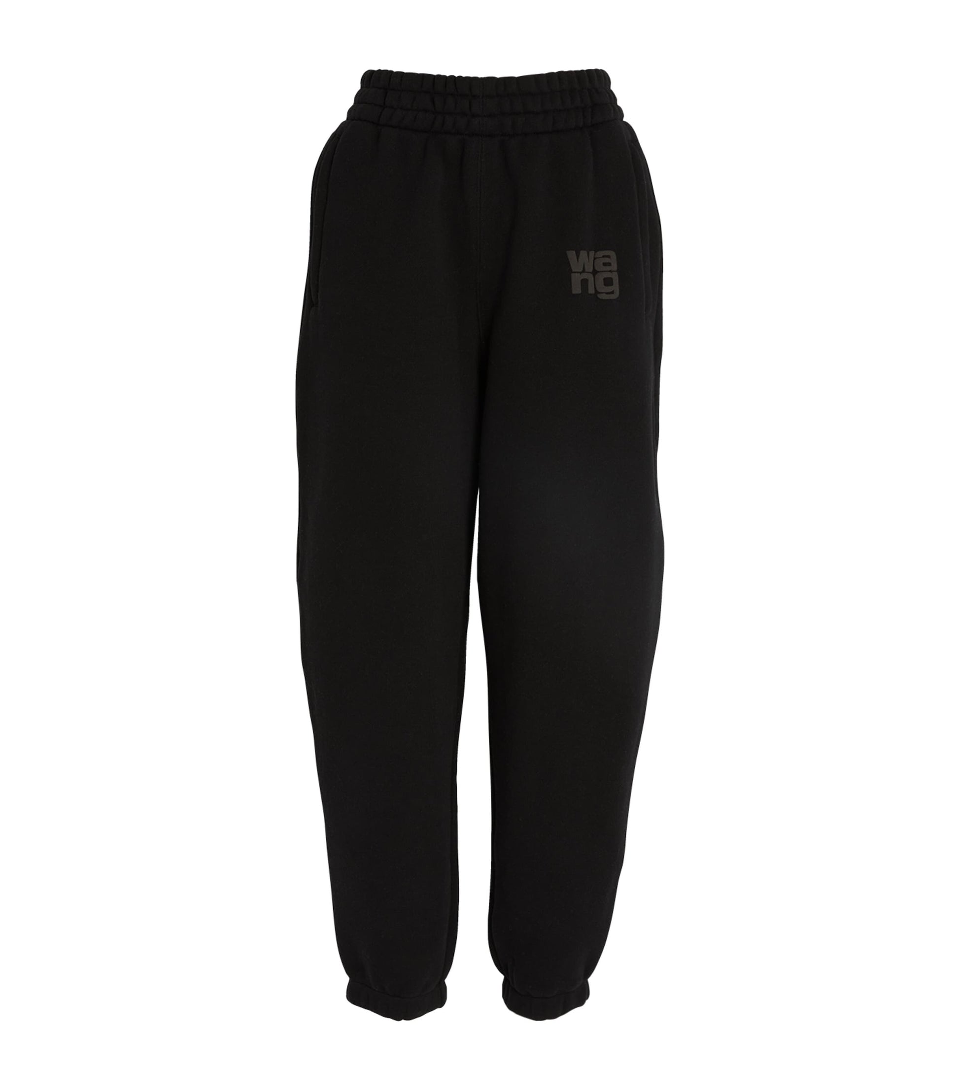 Alexander Wang Black Logo Sweatpants