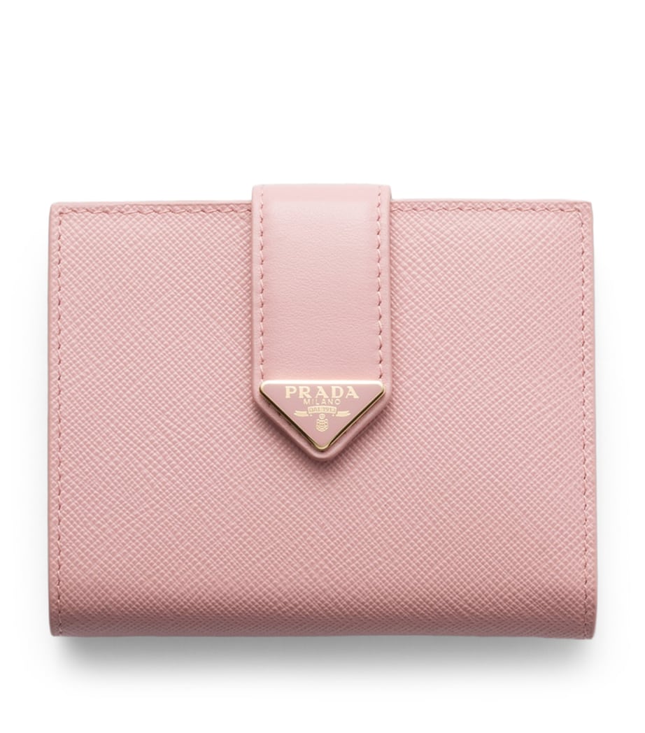 Prada Pink Small Leather Wallet