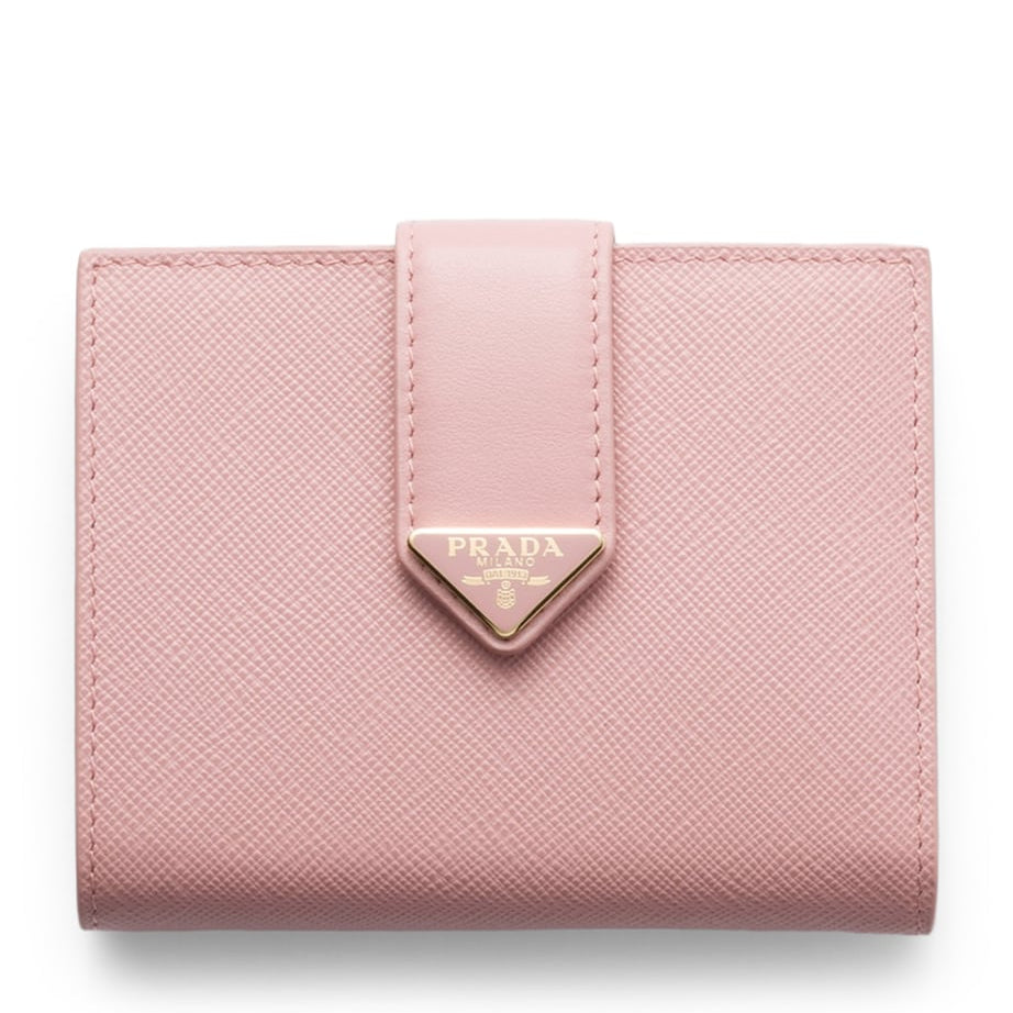 Prada Pink Small Leather Wallet