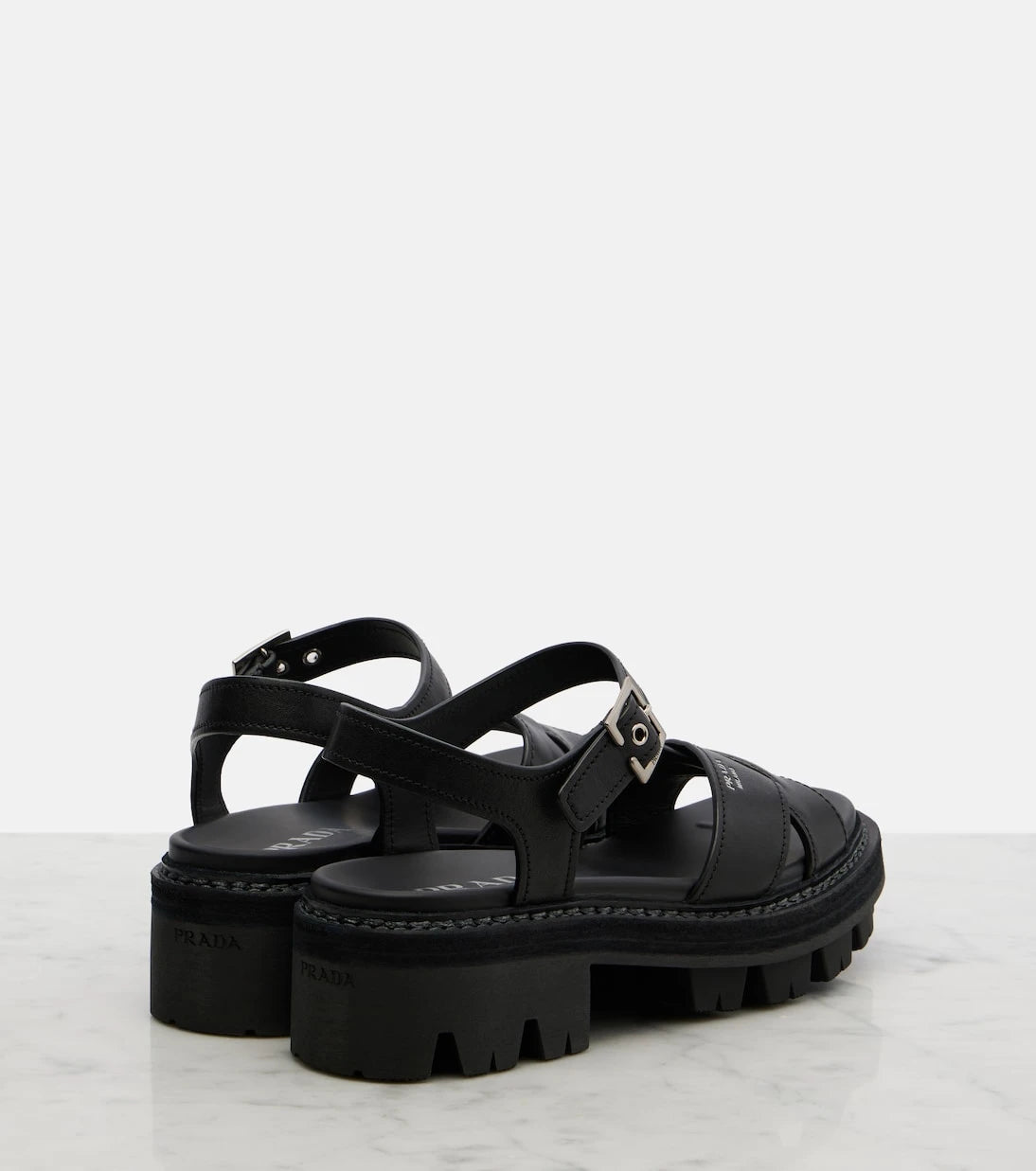 Prada - Leather sandals