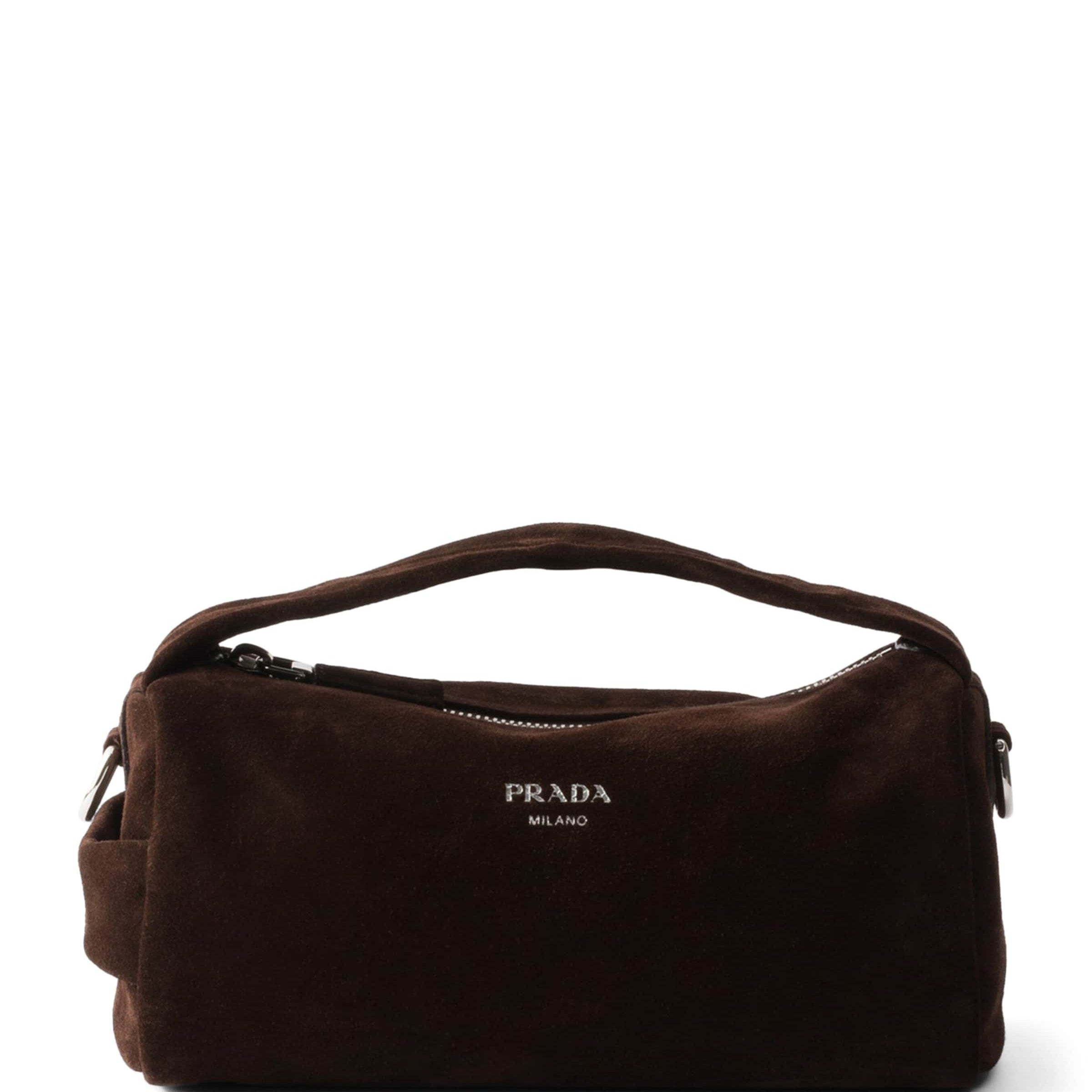 Prada Suede Cross-Body Bag