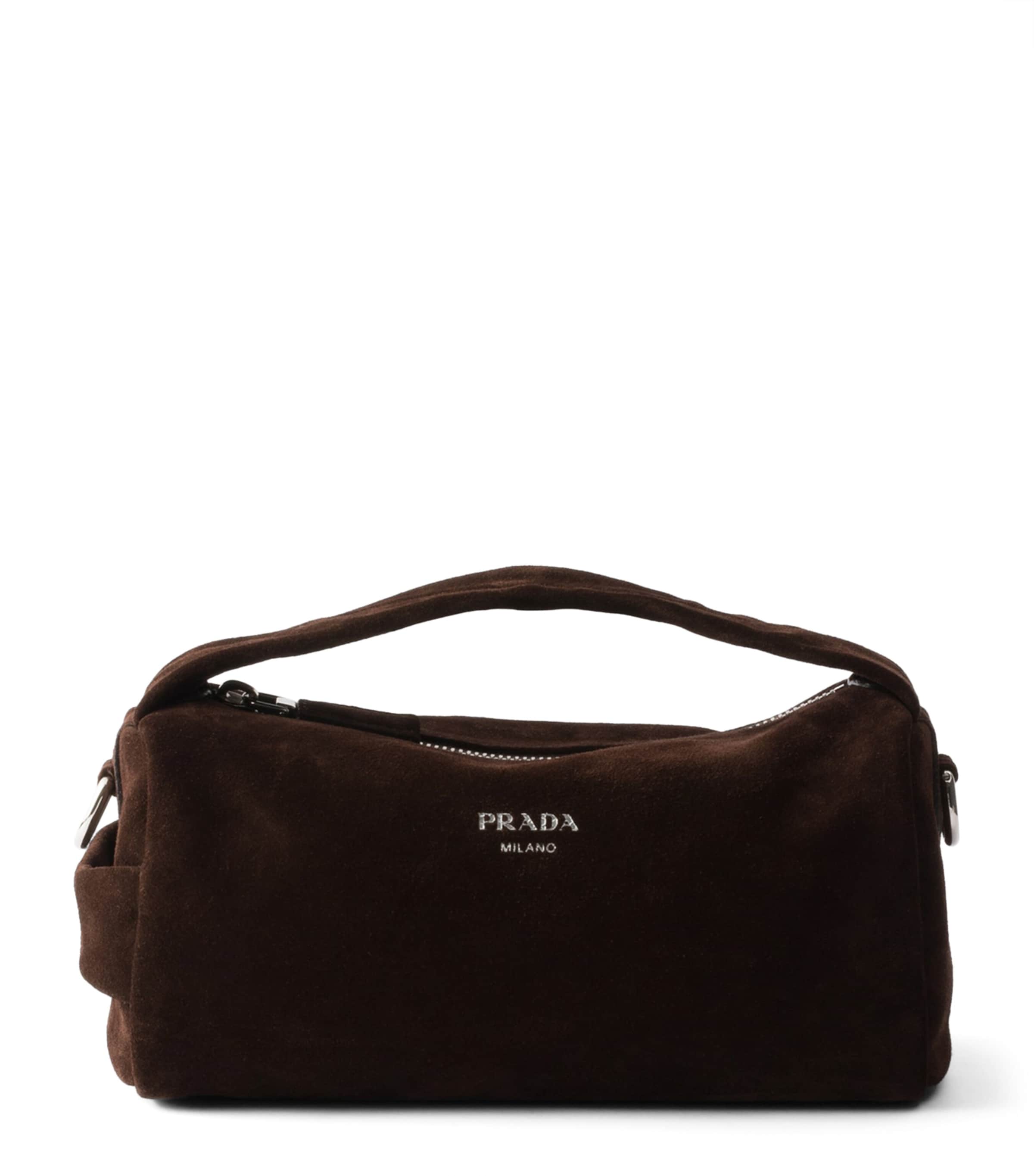 Prada Suede Cross-Body Bag