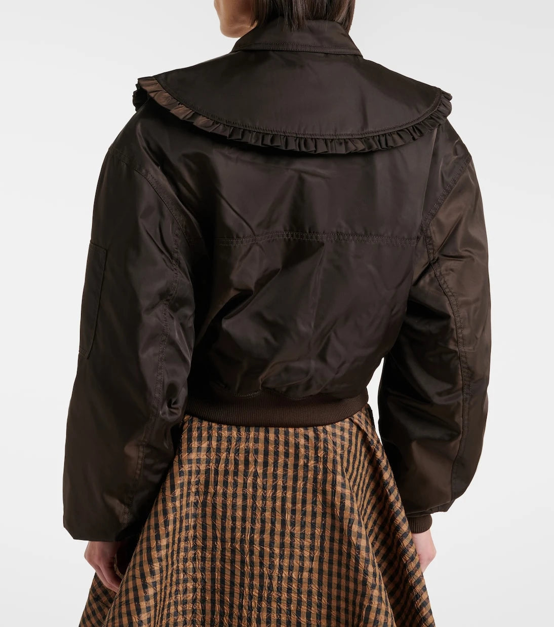Ganni - Duchess bomber jacket