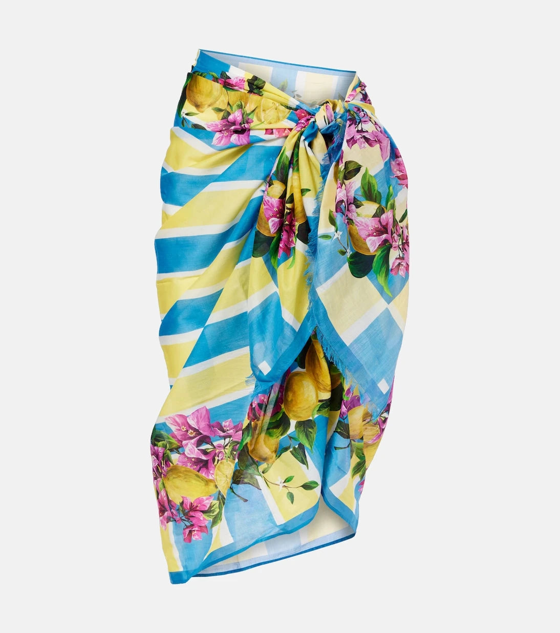 Dolce&Gabbana - Floral cotton cover-up