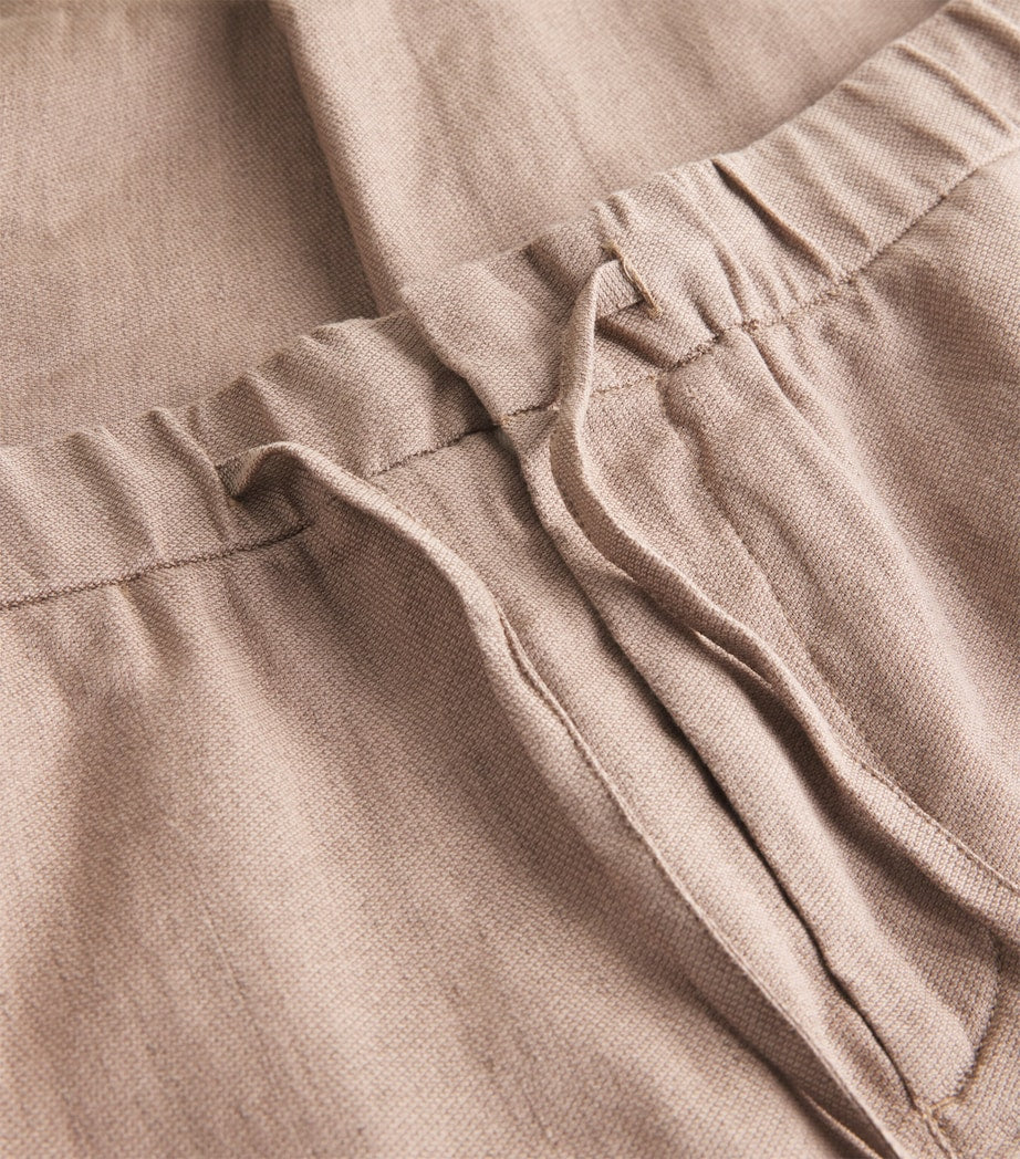 Linen-Cotton Oscar Trousers