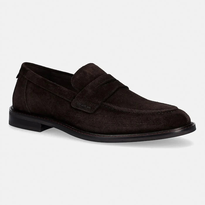 Велурени мокасини Gant Lozham