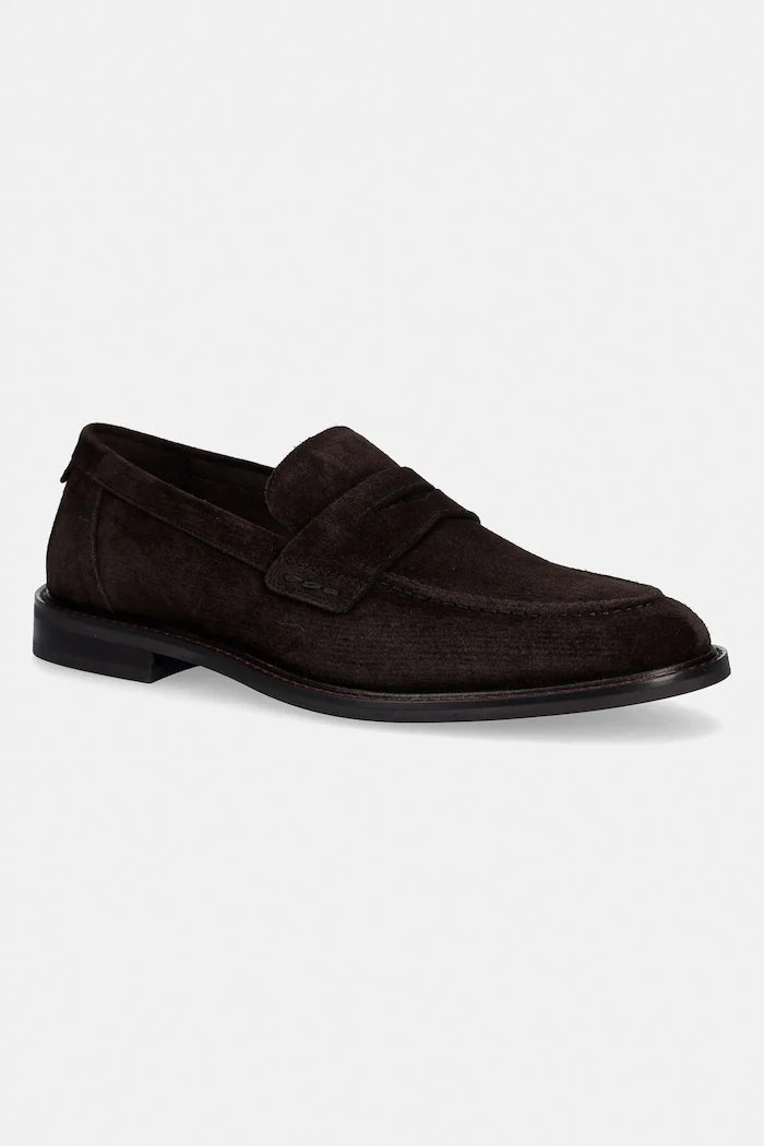 Велурени мокасини Gant Lozham