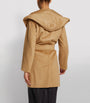Max Mara Beige Rialto Hooded Coat